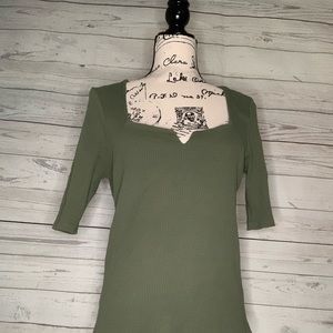 Who What Where XL blouse